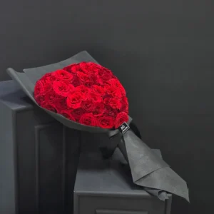 Heart of Passion: Red Roses Bouquet