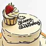 Comical Treat Birthday Chocolate Cake - Image 4