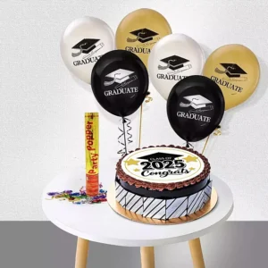 Graduation Celebration Combo With Cake