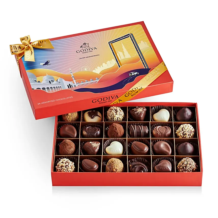 National Day Gift Box By Godiva