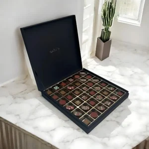 Noir Luxe Festive Luxury Chocolates Box