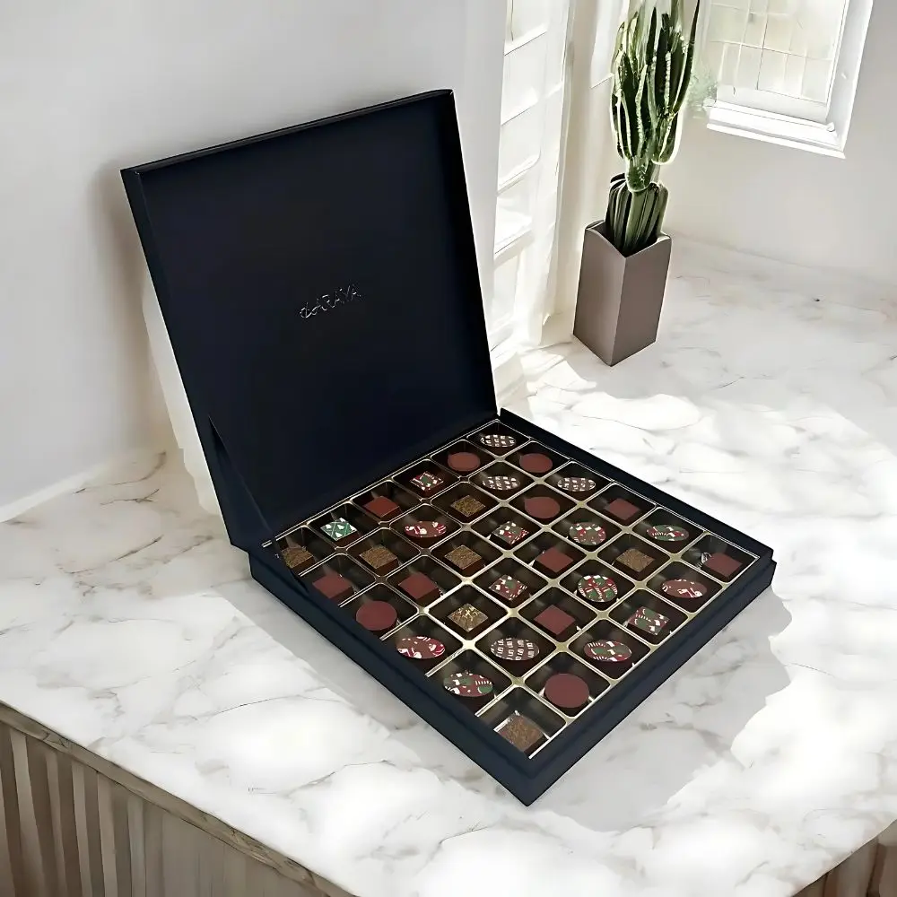Noir Luxe Festive Luxury Chocolates Box